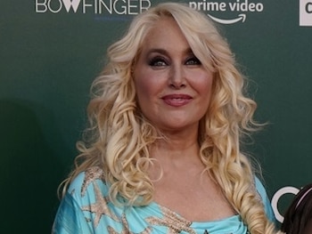 Geraldine Larrosa durante el estreno