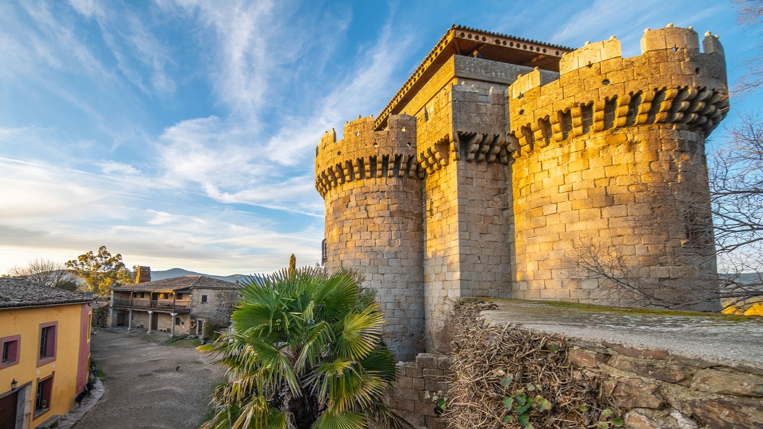 Castillo de Granadilla, en Cáceres (visitgranadilla.com).