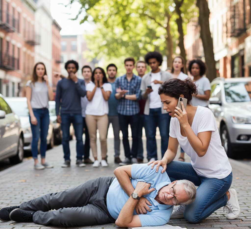 La repentina aparición de un paro cardíaco en la calle suele dejar a los testigos sin recursos inmediatos; disponer de desfibriladores accesibles y rápidos puede cambiar el pronóstico y brindar una oportunidad real de supervivencia (Imagen Ilustrativa Infobae)