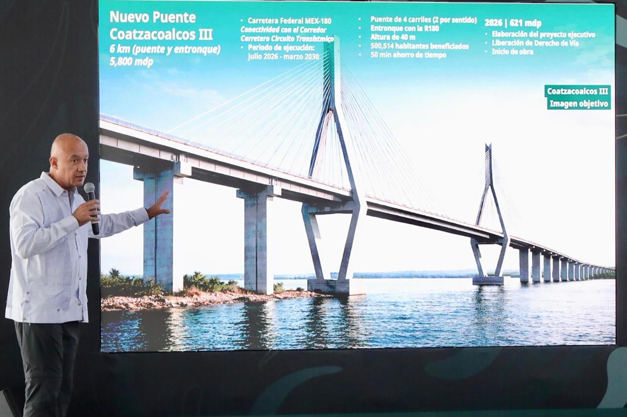 Ayudará en infraestructura carretera,, caminos y puentes. (SICT México)