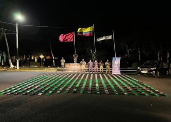 El capturado y el material