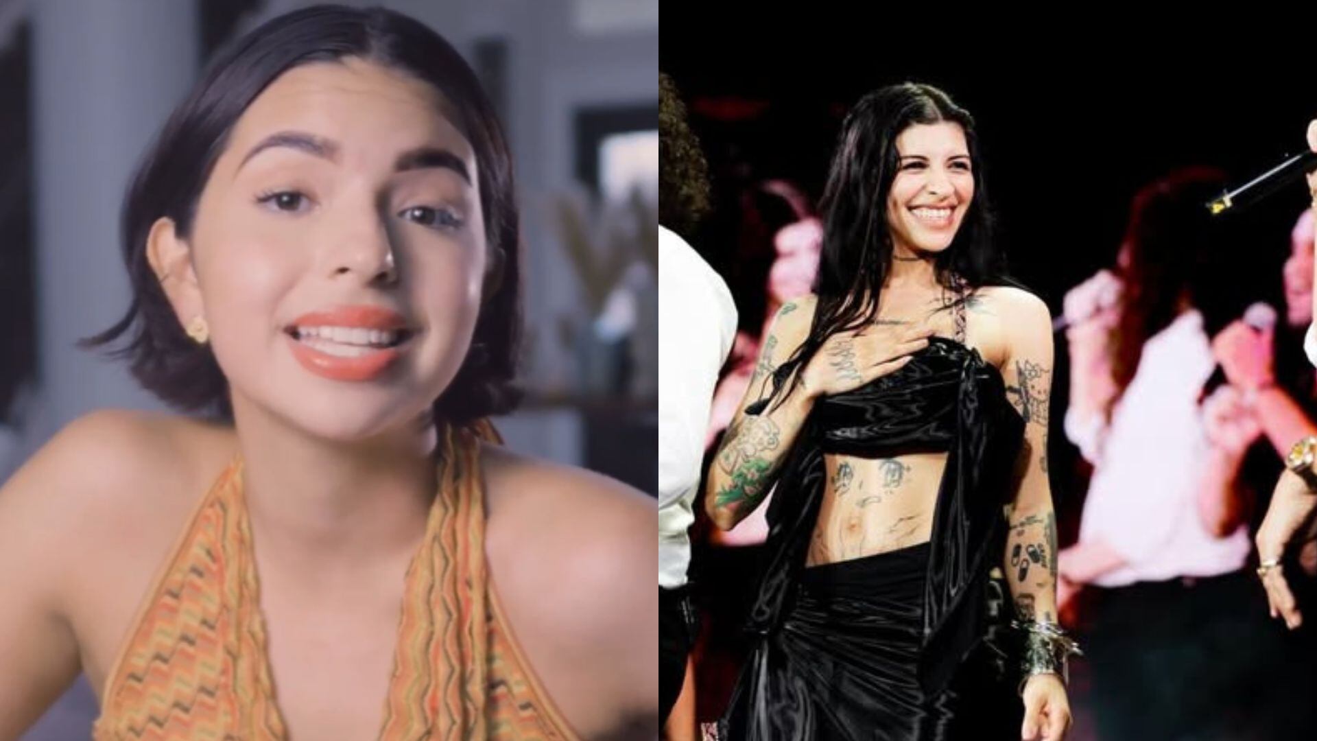 Florinda Meza responsabiliza a Cazzu de amplificar el escándalo mediático tras la ruptura con Christian Nodal y la nueva relación del cantante. (Capturas de pantalla)