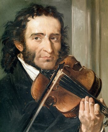 Niccolò Paganini fue una fuerte