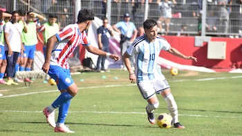 Argentina vs Paraguay en la final de fútbol en los Juegos Suramericanos 2026