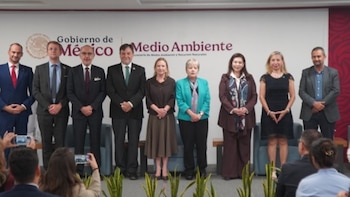 Alicia Bárcena destaca cooperación con Francia en materia ambiental. (Foto: Semarnat)