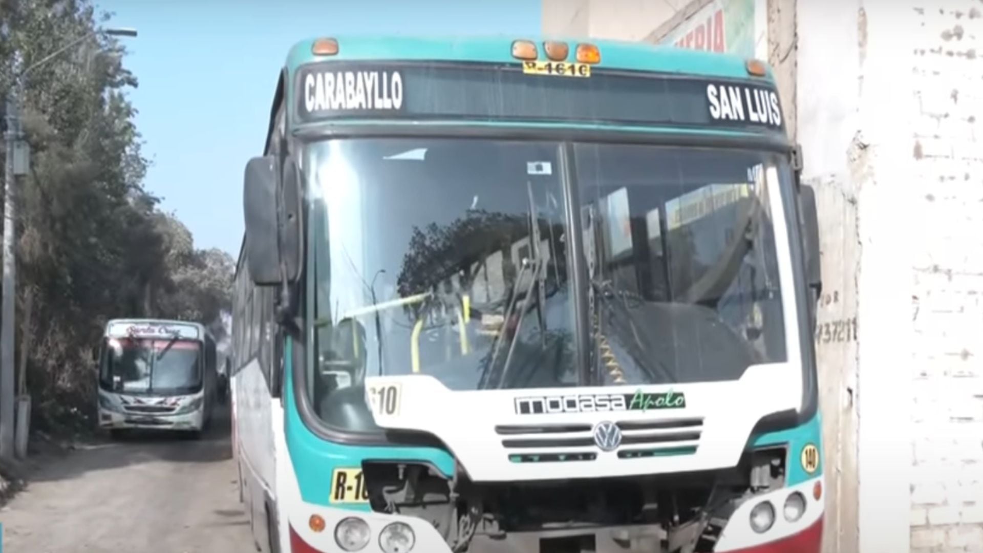Los transportistas paralizaron sus actividades - Créditos: Captura de pantalla de Panamericana TV.