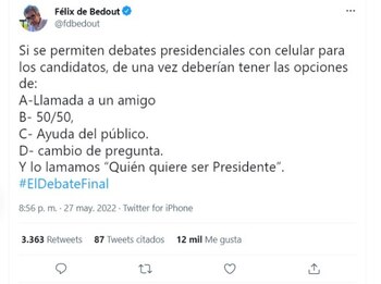 En Twitter se puede leer