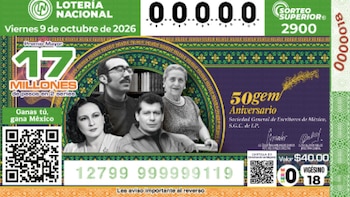 Sorteo Superior 2900: Resultados viernes 9 de octubre del 2026 de la Lotería Nacional