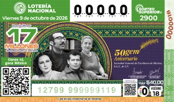 Créditos: Lotería nacional