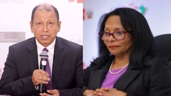 Ministro de Trabajo y ministra