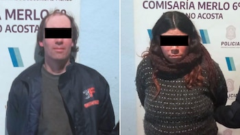 La pareja detenida