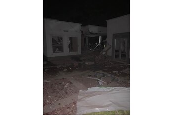 La estación de policía fue