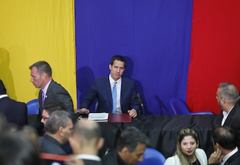 Venezuelan opposition leader Juan Guaido,