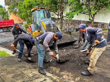 Personal municipal realiza labores de
