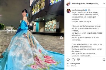 (Captura de pantalla @maribelguardia)