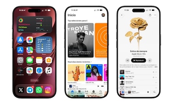 No solo ícono de Apple Music cambia, también el interfaz de la aplicación.