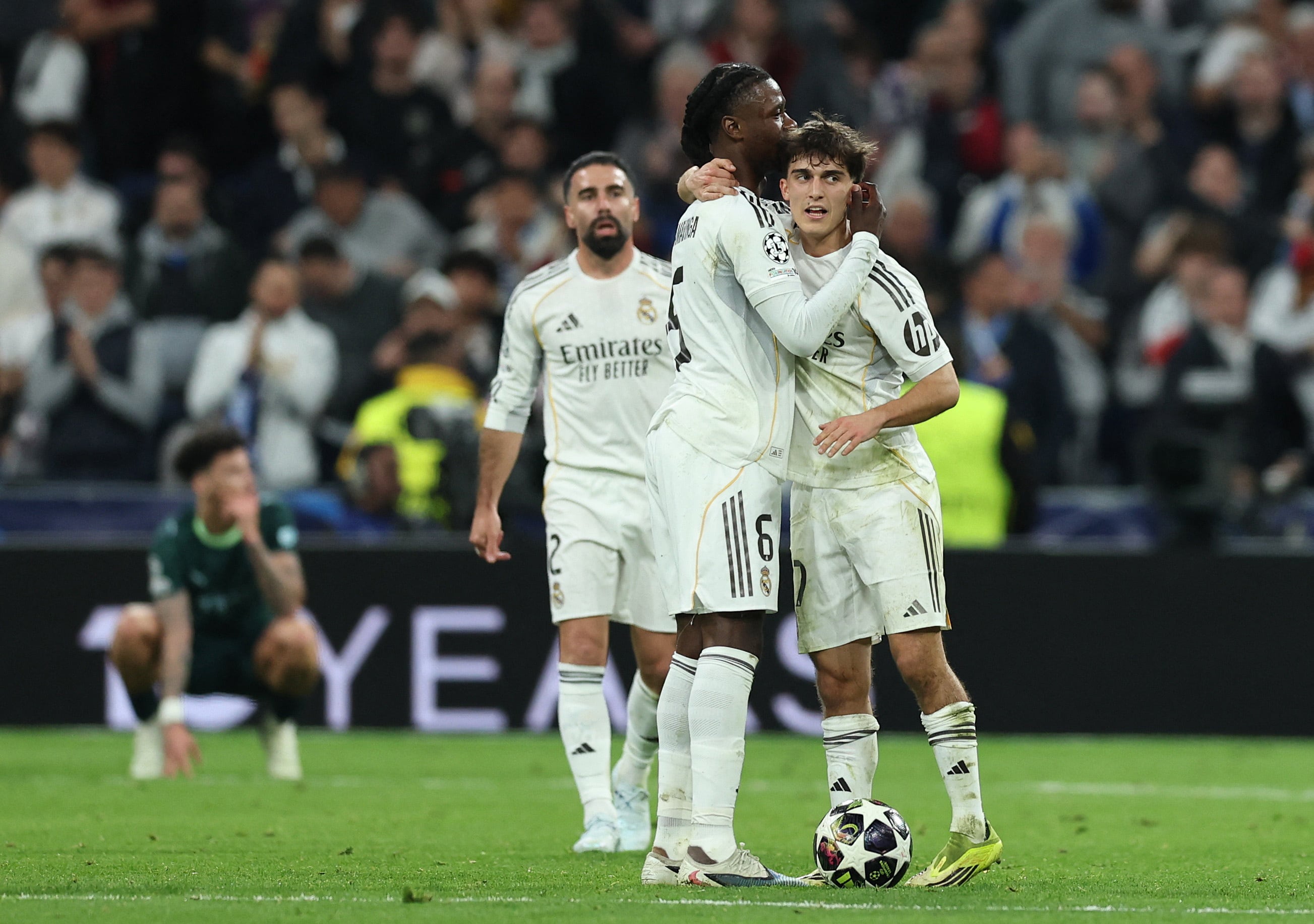 Manuel Ángel en el día de su debut con el Real Madrid. (Reuters)