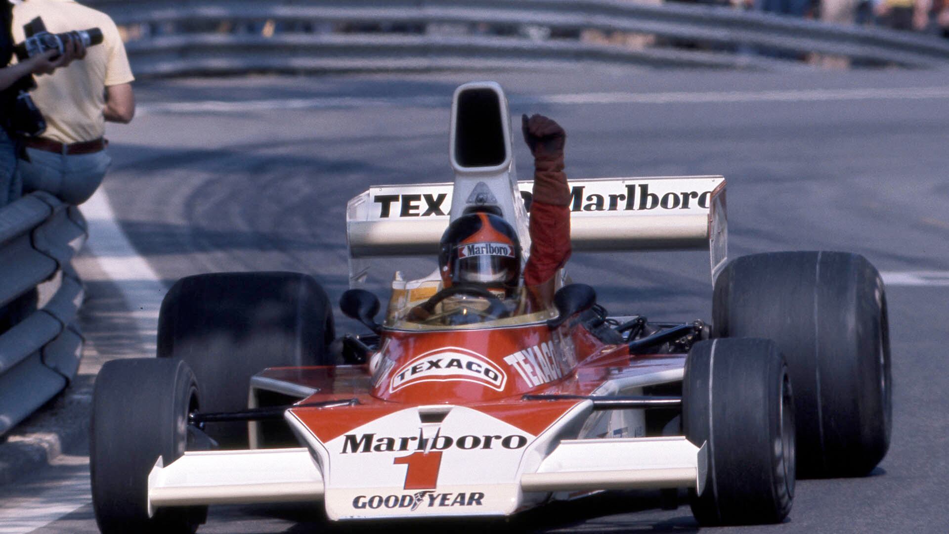 Emmo fue bicampeón de F1 con McLaren, en 1974 (The Grosby Group)