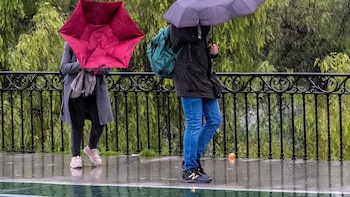 Fuertes rachas de viento provocan