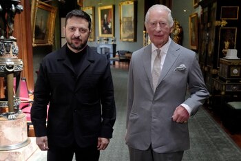 El rey Carlos de Inglaterra