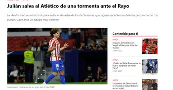 La cobertura de Sport