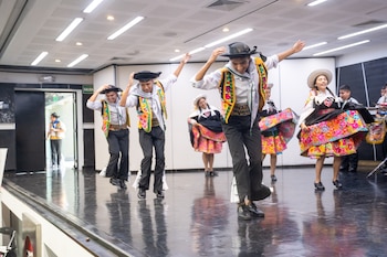 Delegaciones de Junín presentan danzas