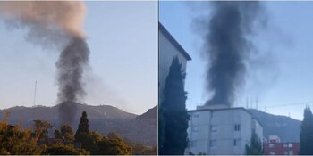 El incendio se reporto en