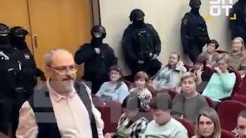 La Policía rusa detuvo a