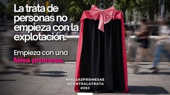ONG avisan de que la trata de personas comienza con "falsas promesas" y llaman a ponerse en la "piel" de las víctimas