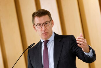 El líder del PP, Alberto