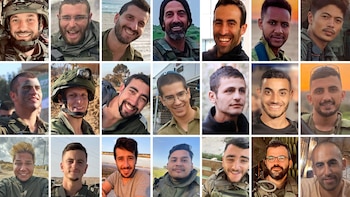 Los soldados asesinados en el