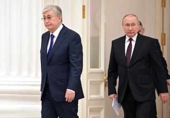 El presidente kazajo, Kassym-Jomart Tokayev