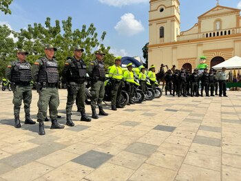 Las autoridades adelantan un plan de búsqueda del criminal - crédito Policía Atlántico