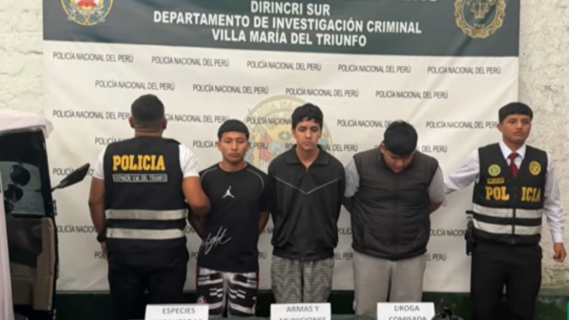 Durante los operativos policiales también fue detenido Chaíta Alexander Anaya Tarazona, alias Chucky, de 19 años. La Policía busca identificar a la mujer que habría ordenado el atentado y ubicar a otros posibles implicados - Créditos: Captura de pantalla de Latina.