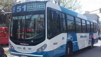 El chofer estaba por reanudar