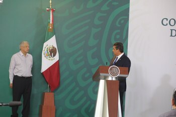 El presidente de México, Andrés