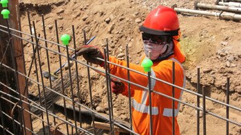 Obras del nuevo corredor del