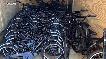 Ladrones robaron decenas de bicicletas