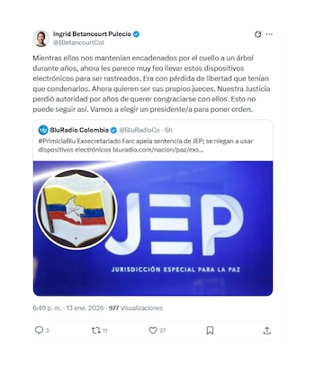 Con este mensaje, la candidata