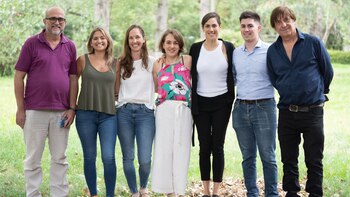 Desde la izquierda Rafael Fernández-Martin,