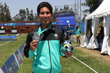 Ganó la plata en la