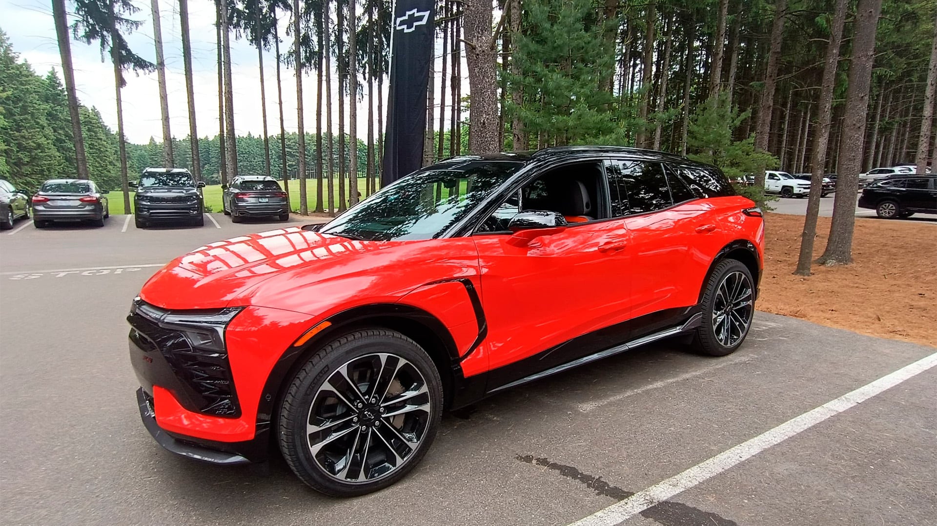 Chevrolet Blazer EV, un modelo eléctrico que General Motors mostró en 2024 pero tuvo que postergar por el precio elevado que tendría en Argentina al pagar arancel extrazona.