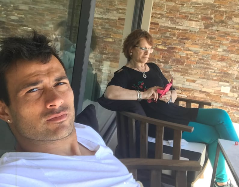 Darío Cvitanich mantiene una relación muy cercana con su mamá