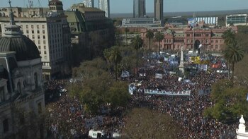 Manifestaciones de repudio en Argentina