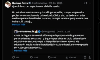 A finales de diciembre, Gustavo