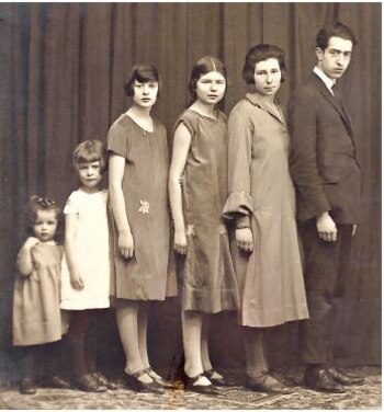 Los seis hijos del matrimonio