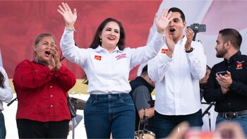 Candidata del PT al Senado