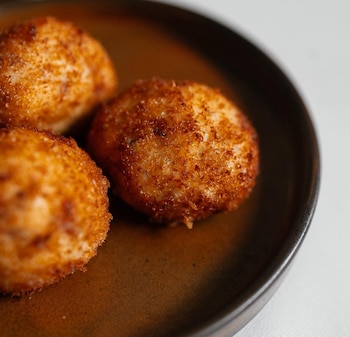 Croqueta de jamón del restaurante