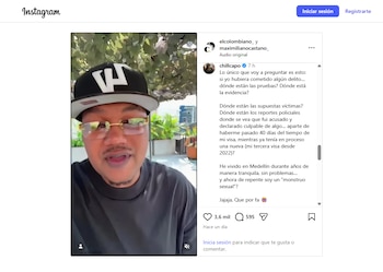 - crédito Captura de Pantalla Instagram