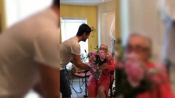 Diego recordó a su abuela,